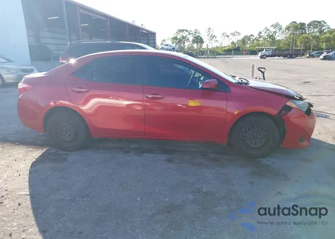 2018 Toyota Corolla Le из США, поврежденный, VIN 5YFBURHE8JP772805